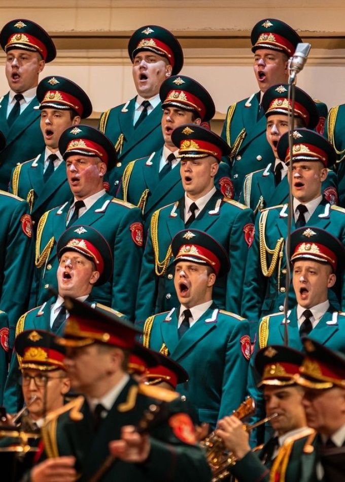 Фестиваль мужских хоров. Ансамбль песни и пляски им. Александрова