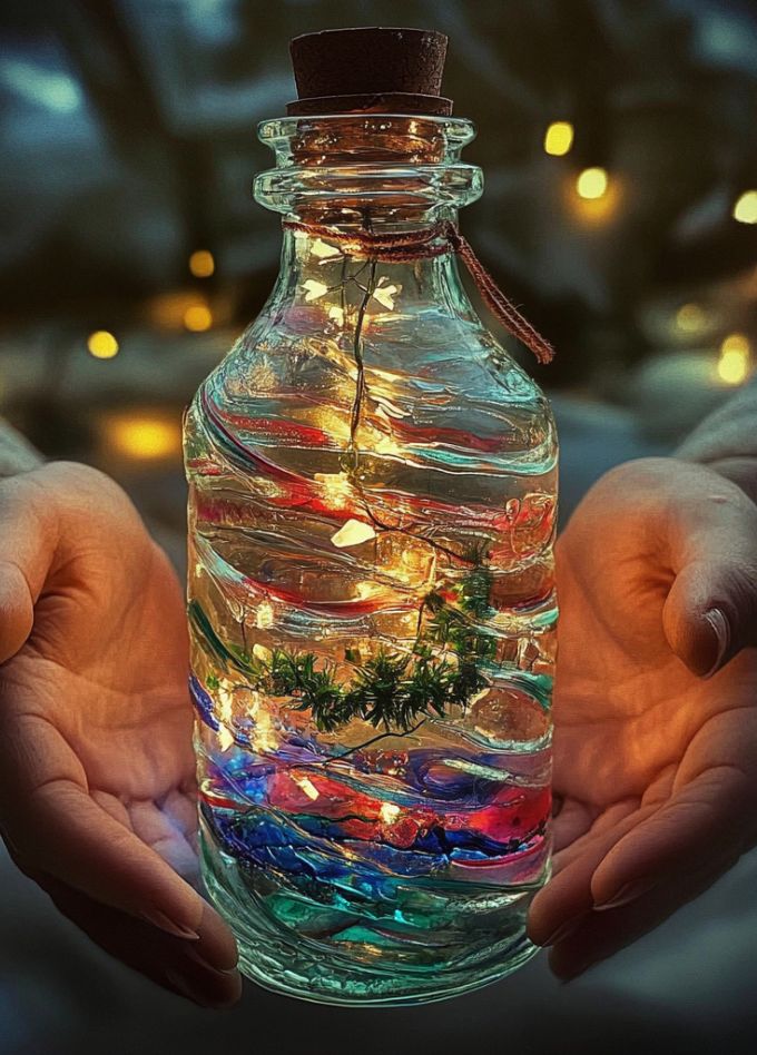 Магия праздника. Светильник