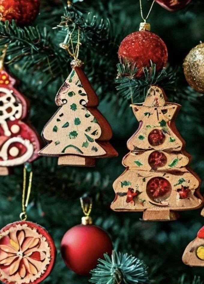 Тепло дерева. Ёлочная игрушка