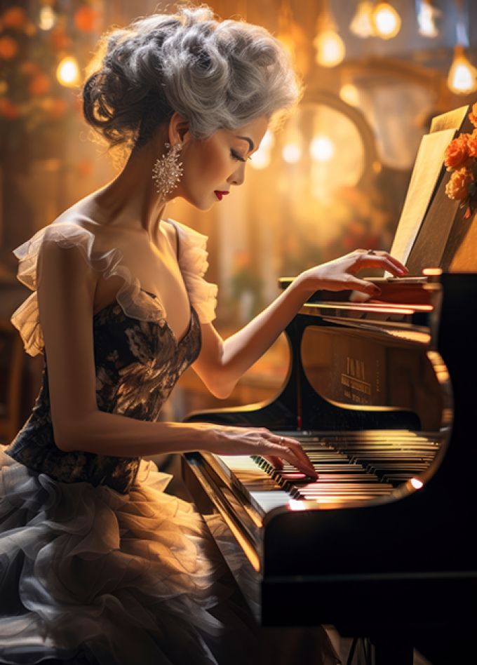 Лунный свет. Музыка нового года