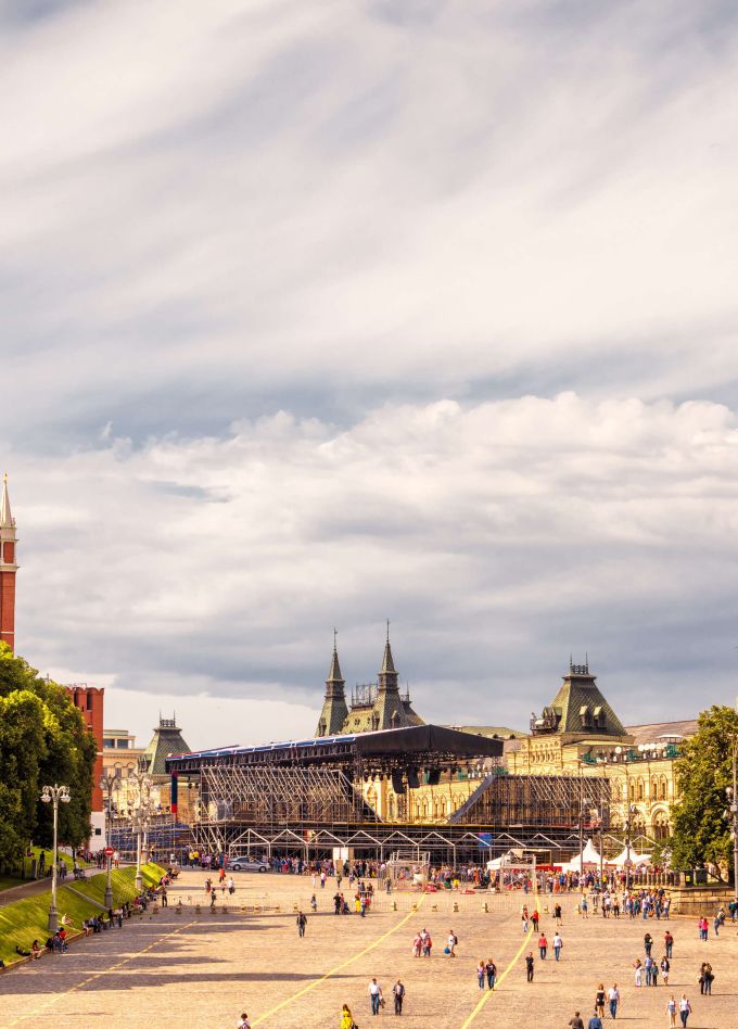 Как бабка ездила в Москву