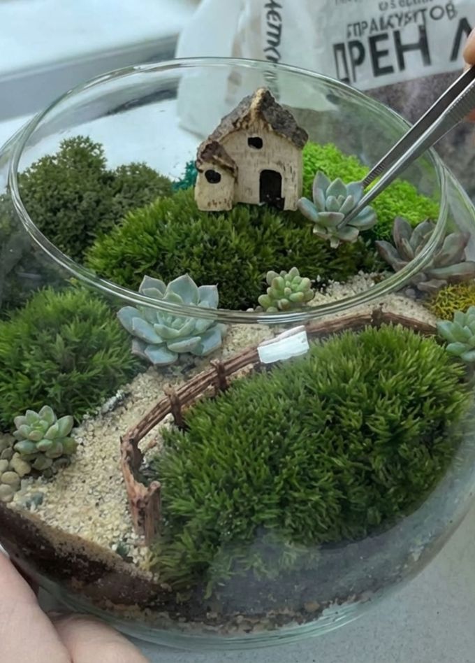 Мастерская миниатюр. Флорариумы