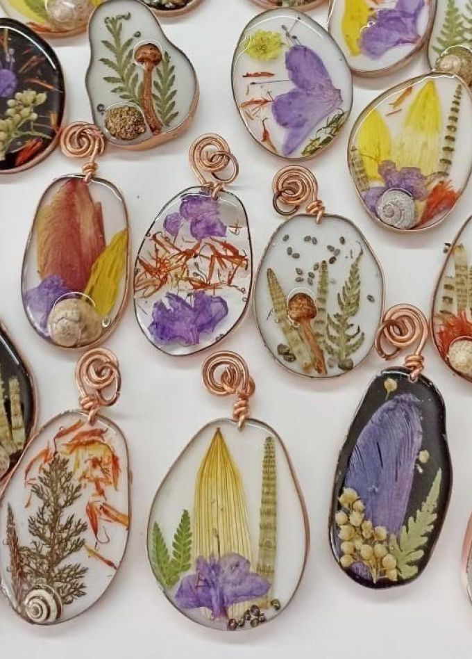 Украшения из ювелирной смолы