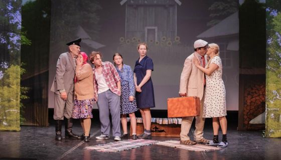 Спектакль «Любовь и голуби»