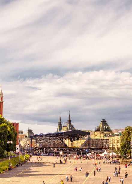 Как бабка ездила в Москву